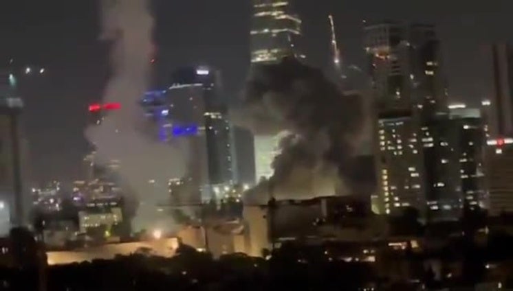 Irán responde a Israel con el lanzamiento de cientos de misiles hacia Tel Aviv