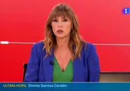 TVE levantó su programación para hacer seguimiento de la dimisión de Santos Cerdán.
