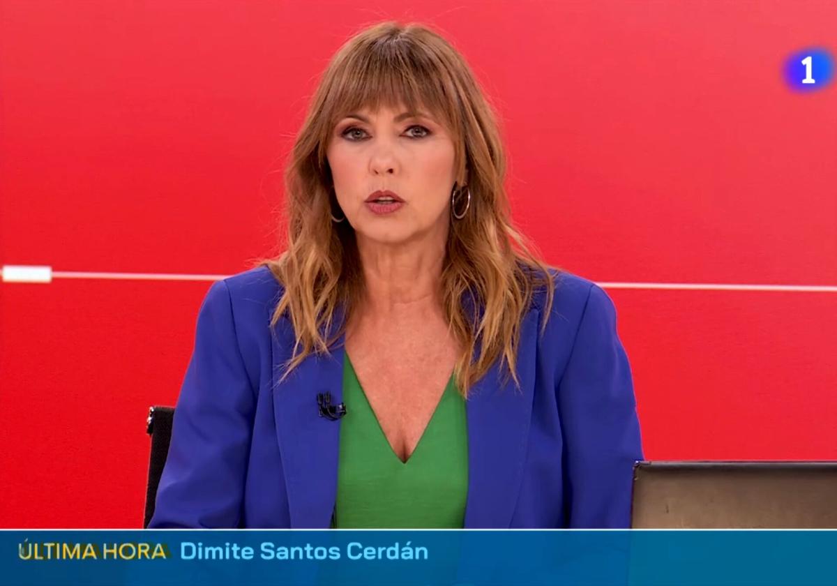 TVE levantó su programación para hacer seguimiento de la dimisión de Santos Cerdán.