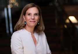 Eleni Myrivilis participa en el Santander WomenNOW 2025.