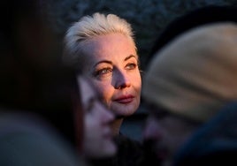 Yulia Navalnaya, fotografiada en Berlín