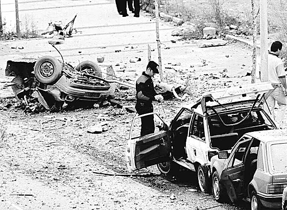 Atentado de ETA en San Sebastián