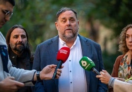 Oriol Junqueras, líder de ERC