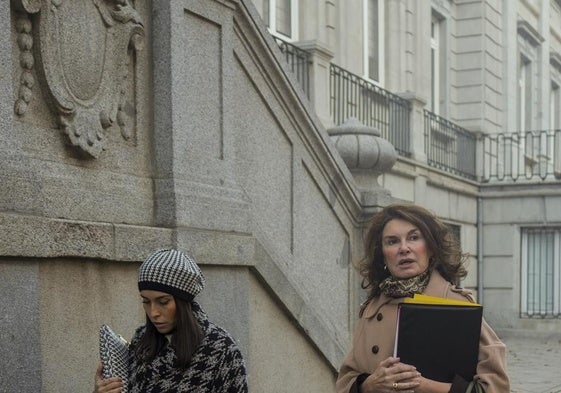 La fiscal jefe de Madrid Pilar Rodríguez acude a declarar ante el juez del Supremo.