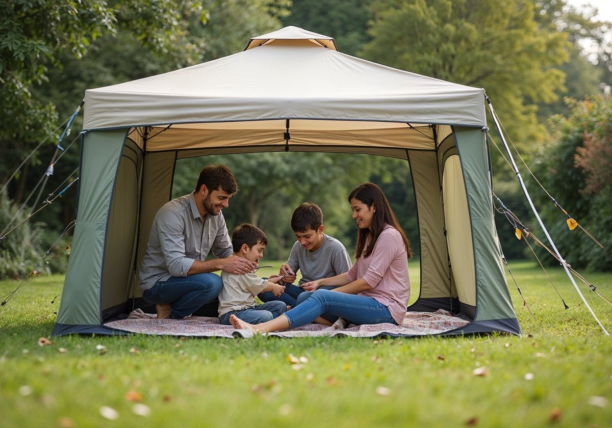 Tu refugio perfecto al aire libre: Descubre las mejores carpas de jardín plegables
