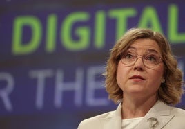 La comisaria europea de Seguridad, Henna Virkkunen.