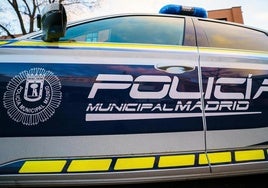 Un coche de la Policía municipal de Madrid.