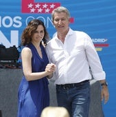Ayuso y Feijóo en un acto en Madrid el pasado 1 de junio.