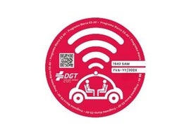 Distintivo para vehículos de conducción automatizada