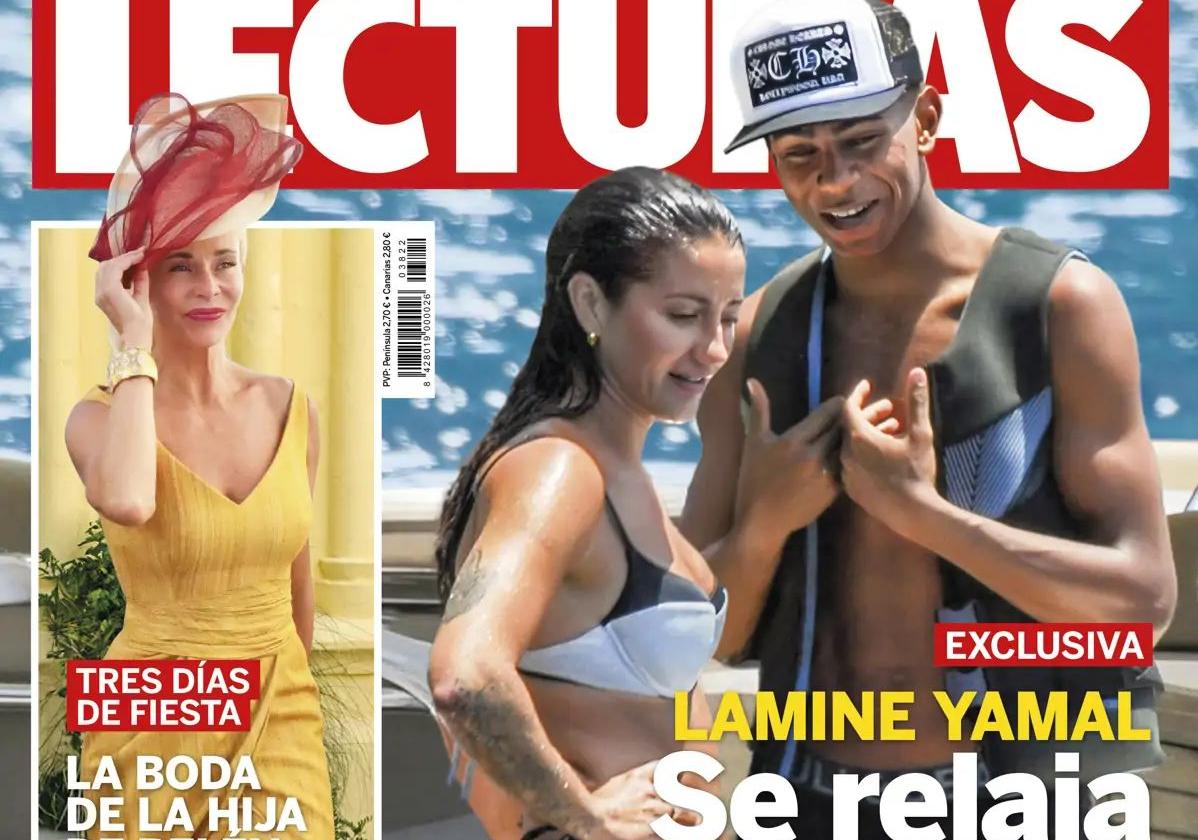 Lamine Yamal, escapada a Italia con una conocida 'influencer' de 29 años |  Las Provincias