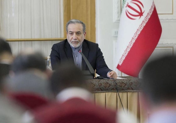 Abas Araghchi, ministro de Exteriores de Irán.