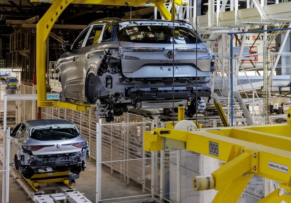 Renault vehicle manufacturing plant