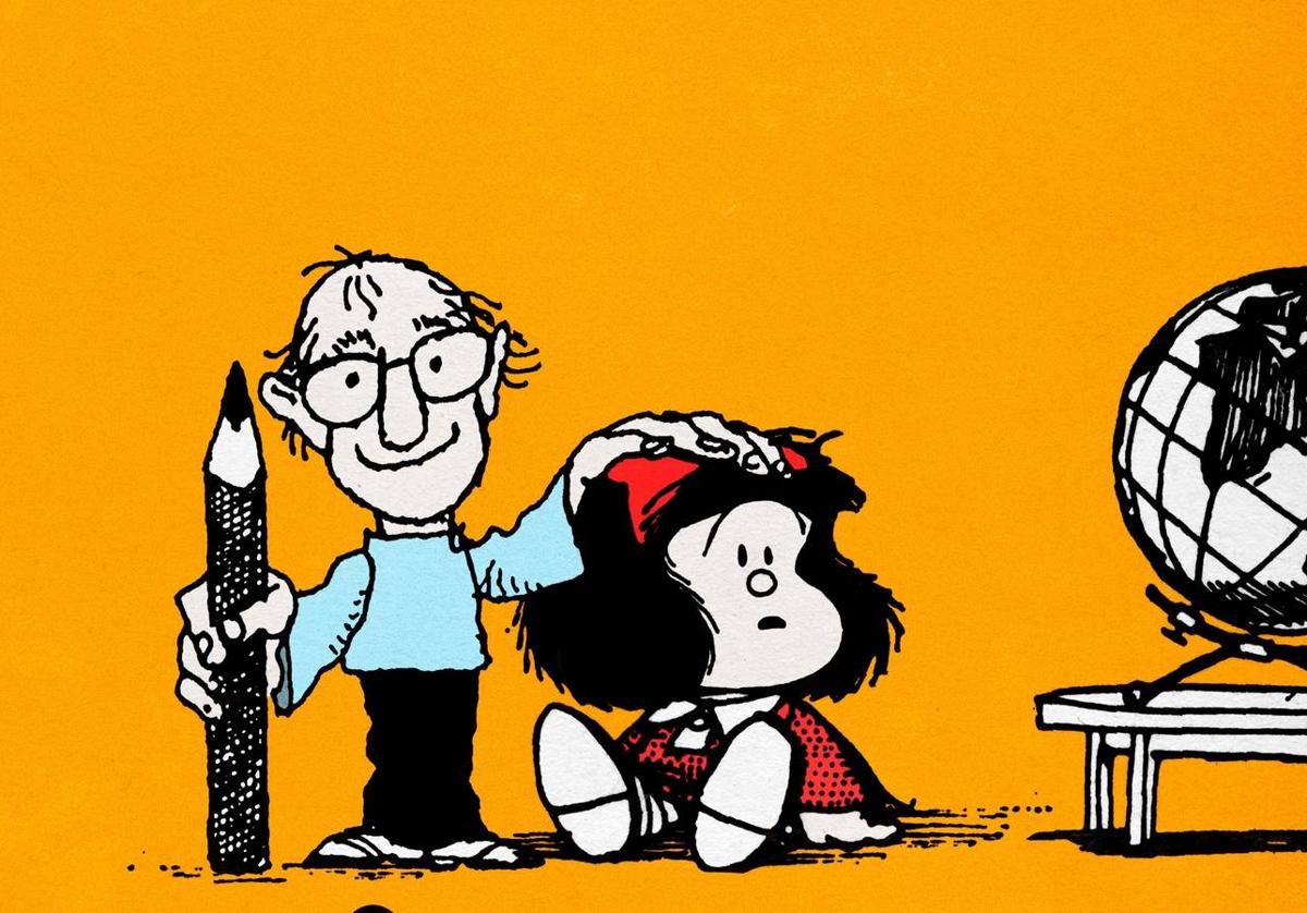 Joaquín Lavado, Quino, protagoniza 'Quinografía', un documental que se estrena en cines.