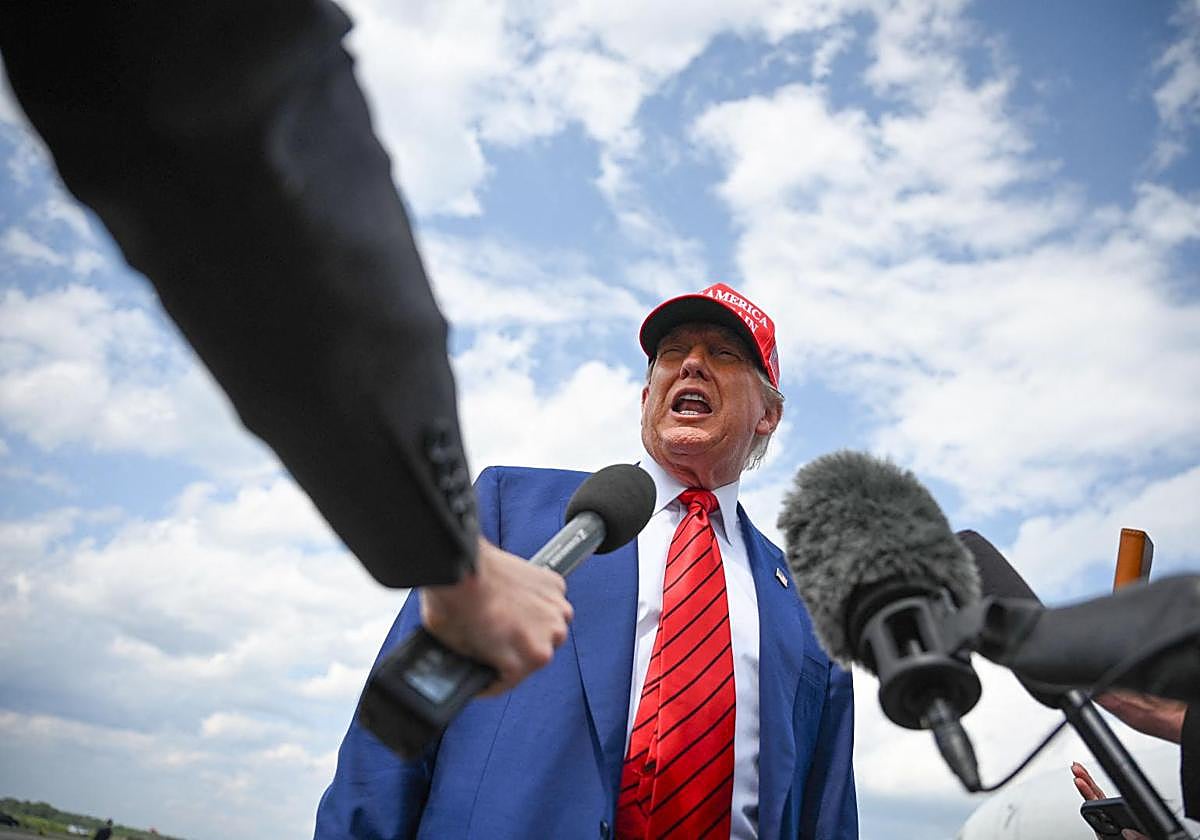 El presidente de Estados Unidos, Donald Trump.