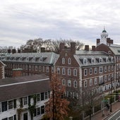 Imagen de uno de los edificios de la Universidad de Harvard.