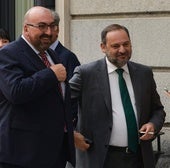 El exministro José Luis Ábalos junto a Koldo García, el que fuera su asesor