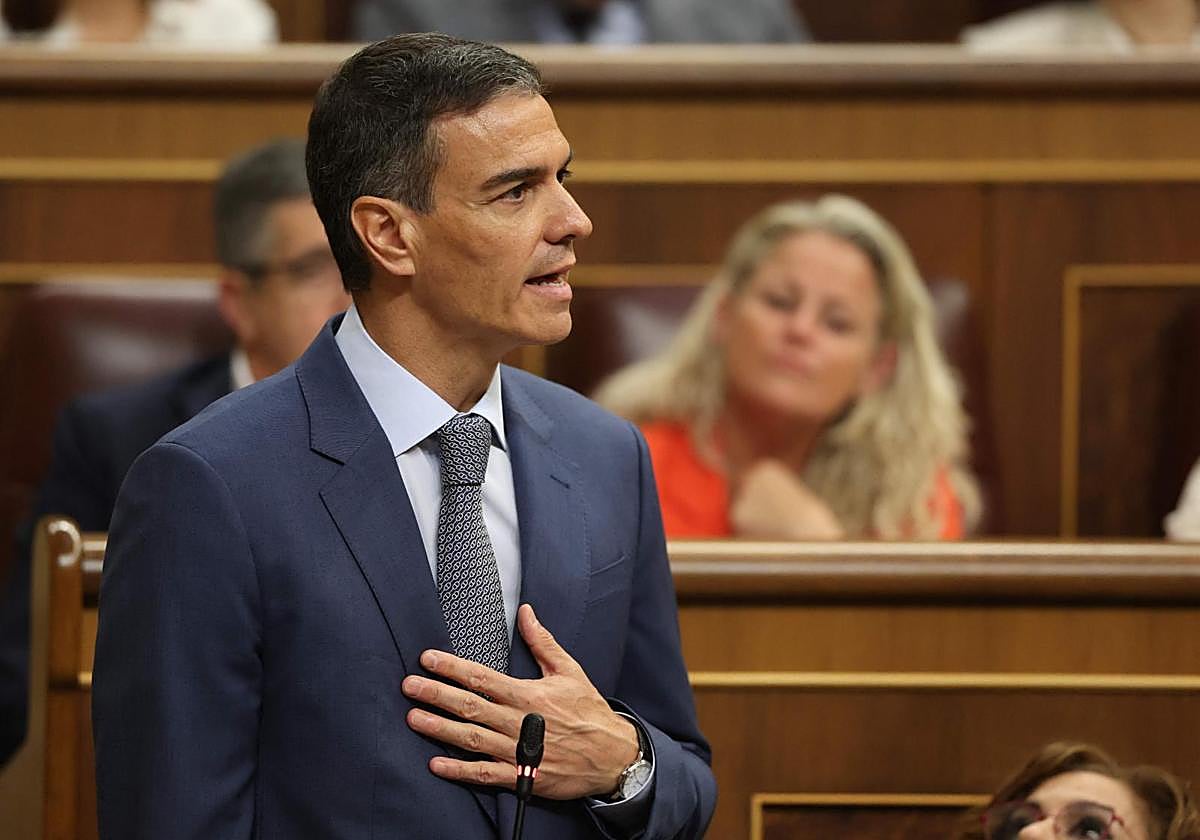 El presidente del Gobierno, Pedro Sánchez.