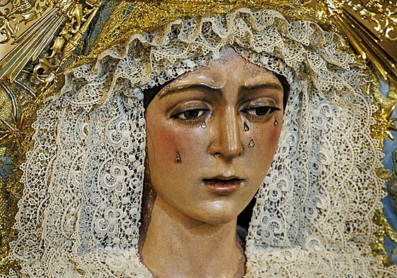 Imagen de la Macarena tras la última intervención.