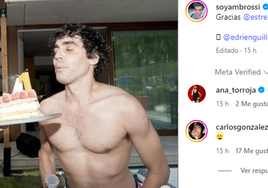 Javier Ambrossi celebra su 41 cumpleaños con un fiestón por todo lo alto