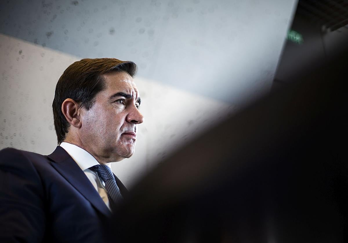 El presidente de BBVA, Carlos Torres.