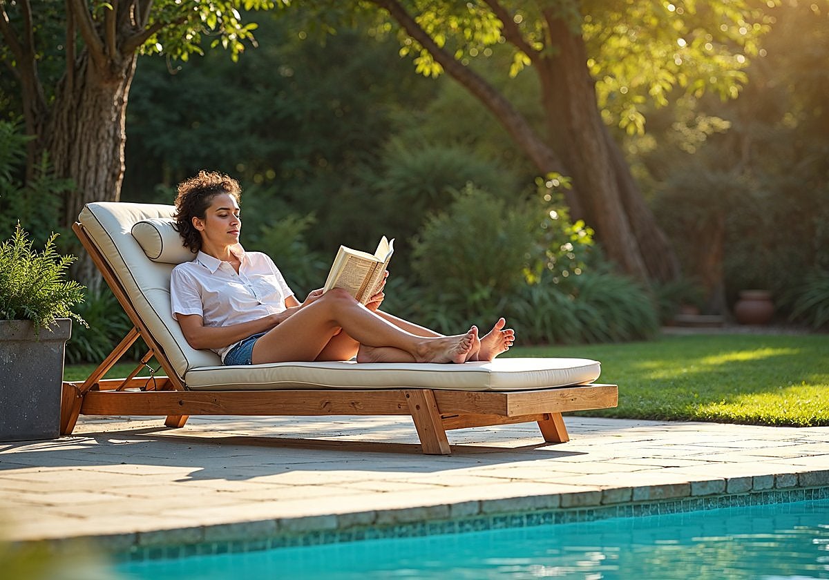 Échale un vistazo a estás tumbonas virales y disfruta tomando el sol en tu jardín