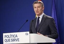 Alberto Núñez Feijóo.