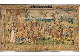 Detalle de 'La avaricia'.