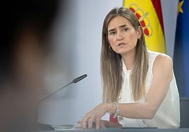 La vicepresidenta tercera y ministra Sara Aagesen