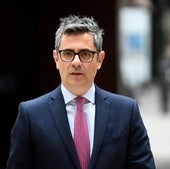 El ministro de la Presidencia, Justicia y Relaciones con las Cortes, Félix Bolaños, en el Congreso.