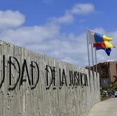 Exteriores de la sede judicial en Las Palmas de Gran Canaria.
