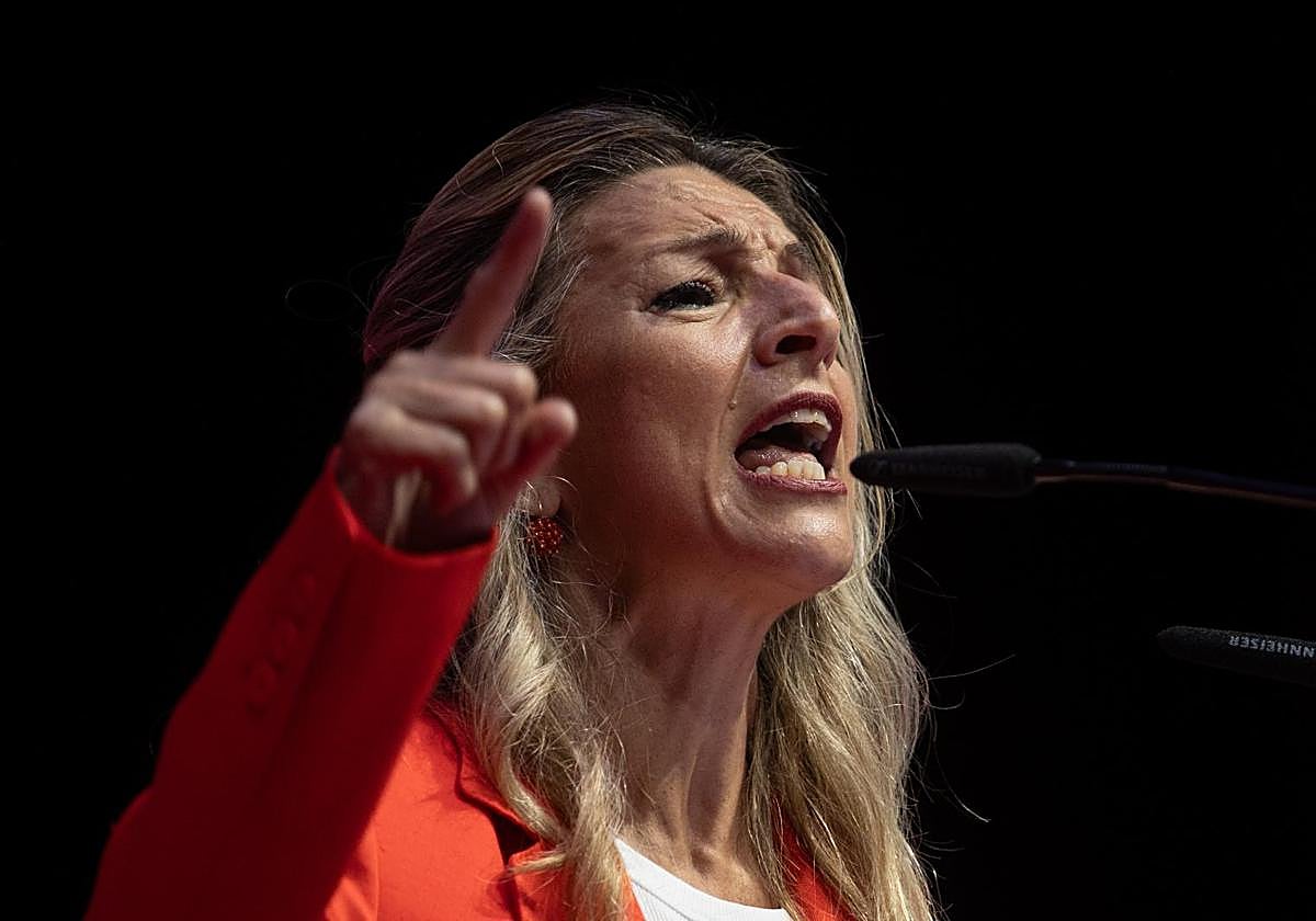 La vicepresidenta segunda y ministra de Trabajo, Yolanda Díaz.