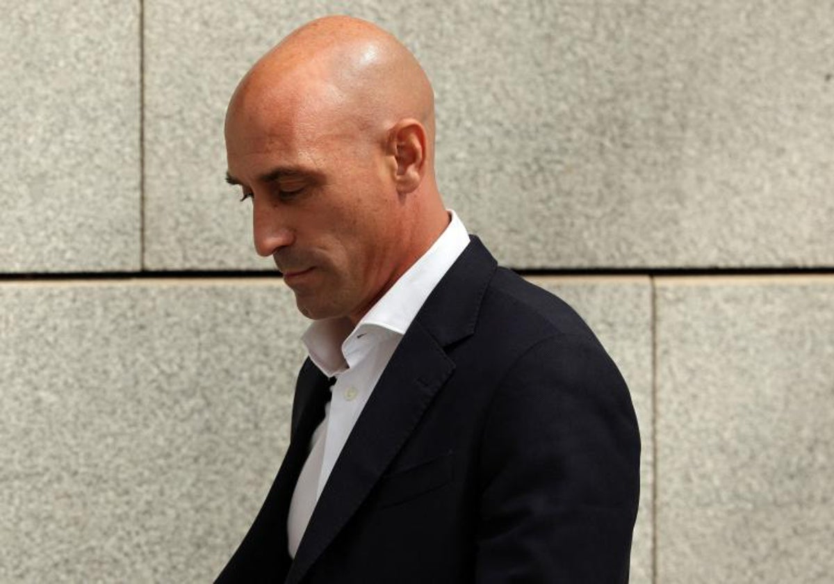 Former President of the Spanish Football Federation (FEF) Luis Rubiales.