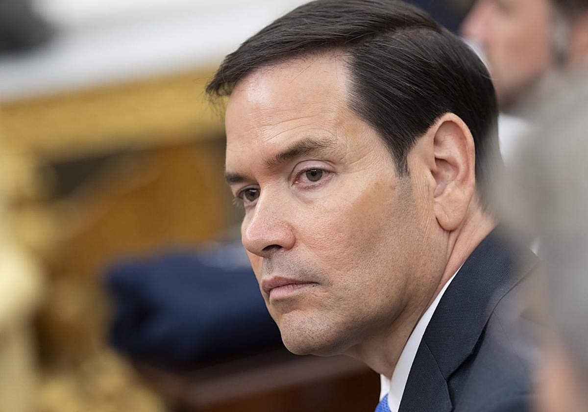 El secretario de Estado estadounidense, Marco Rubio.