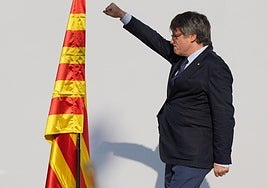 Carles Puigdemont, en Barcelona el 8 de agosto de 2024