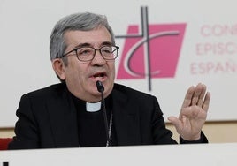 El presidente de la Conferencia Episcopal Luis Argüello