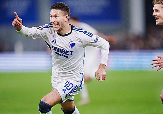 Roony Bardghji, durante un partido.