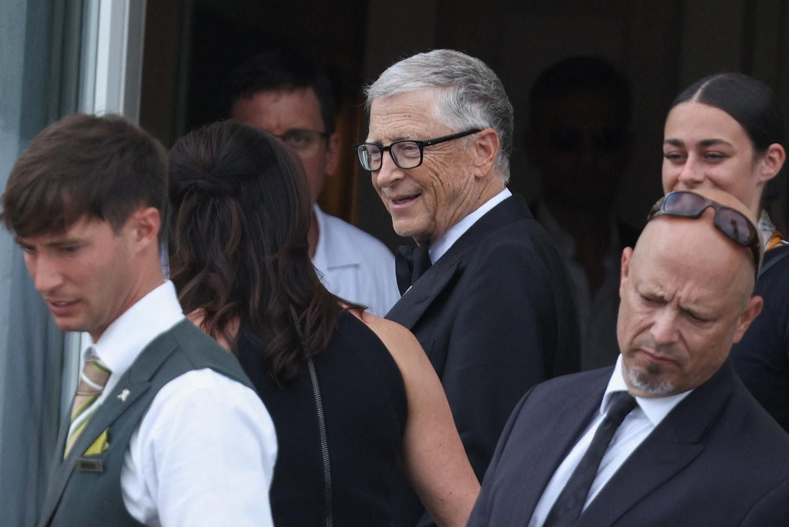 Bill Gates es uno de los invitados a la boda de Jeff Bezos y Lauren Sánchez