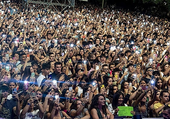 Imagen de archivo de un concierto en España en el que se denunciaron dos pinchazos.