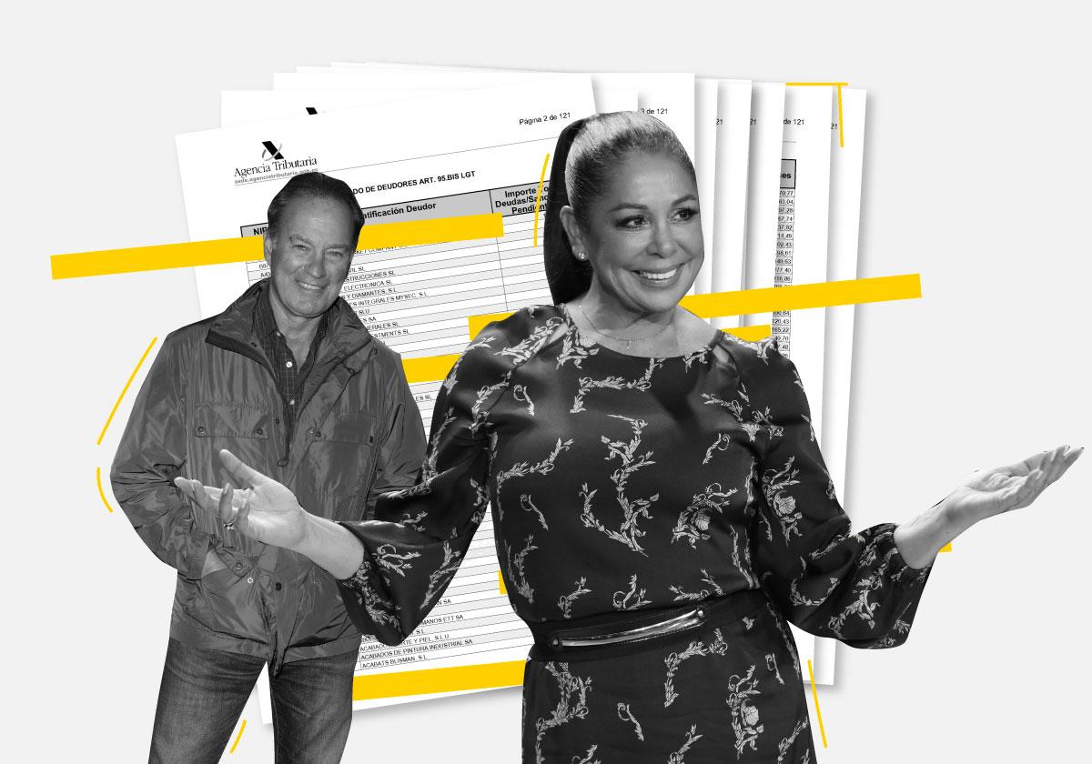 Isabel Pantoja y Bertín Osborne entran en la lista de...