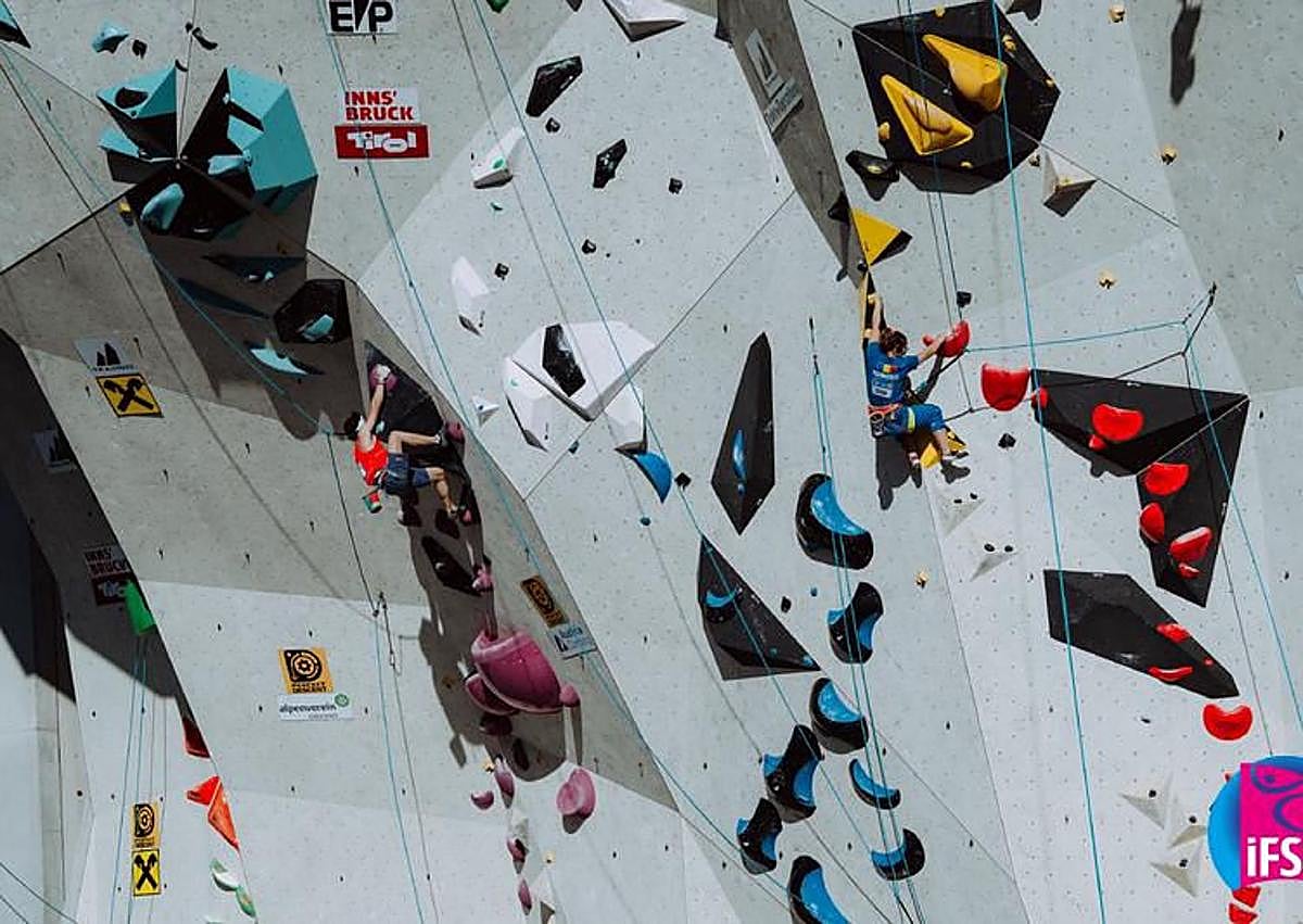 Imagen secundaria 1 - España brilla en la Copa del Mundo de Paraescalada con Los Ángeles 2028 en el horizonte