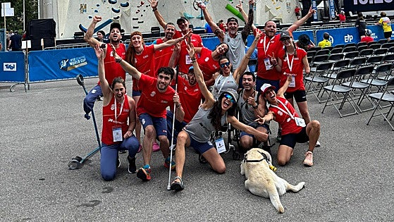 España brilla en la Copa del Mundo de Paraescalada con Los Ángeles 2028 en el horizonte