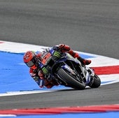Fabio Quartararo, en el circuito de Assen.