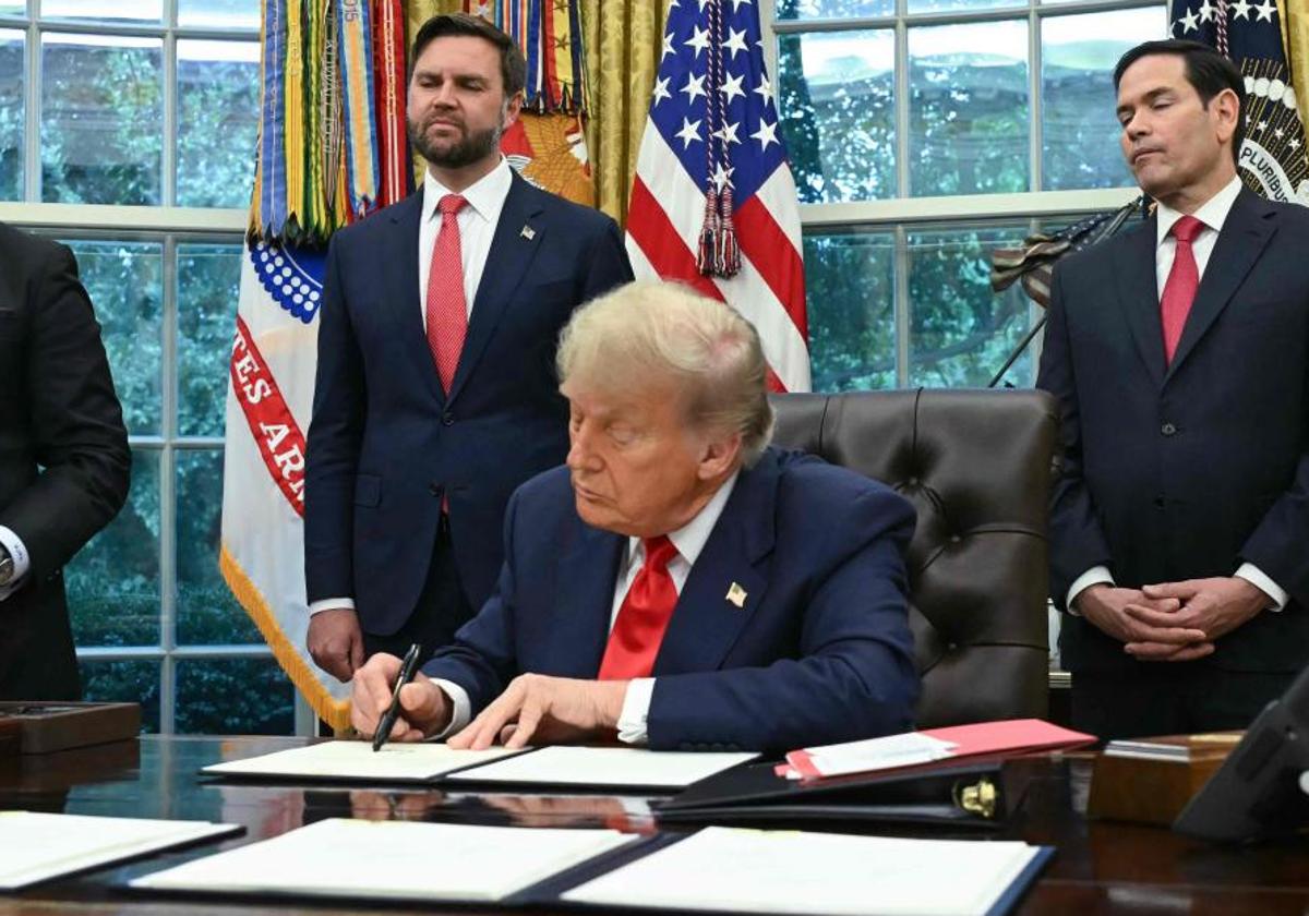 Trump cree que la próxima semana habrá un alto el...