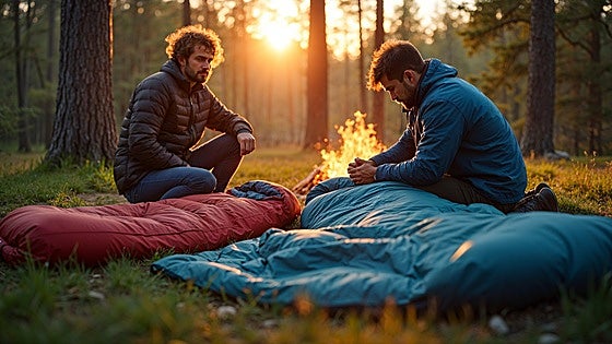 Comparativa de los mejores sacos de dormir para camping