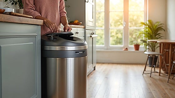Los mejores cubos de basura de cocina que combinan estilo y funcionalidad