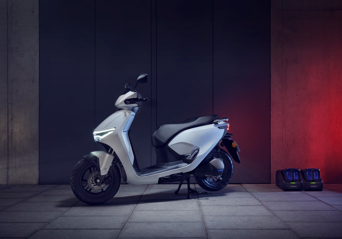 Honda confirma la llegada de su scooter eléctrico CUV e:,...