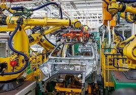 Fábrica robotizada de Renault en Palencia