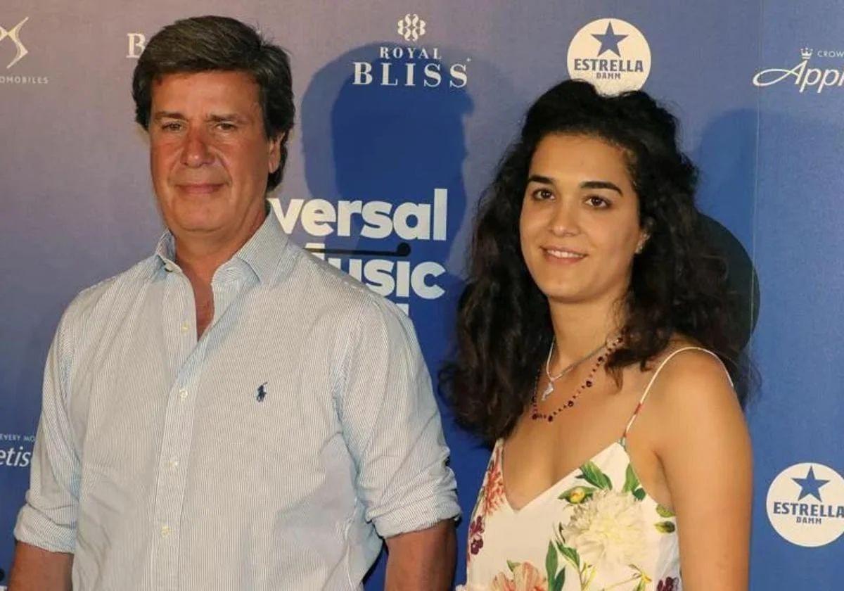Cayetano Martínez de Irujo and Bárbara Mirjan.