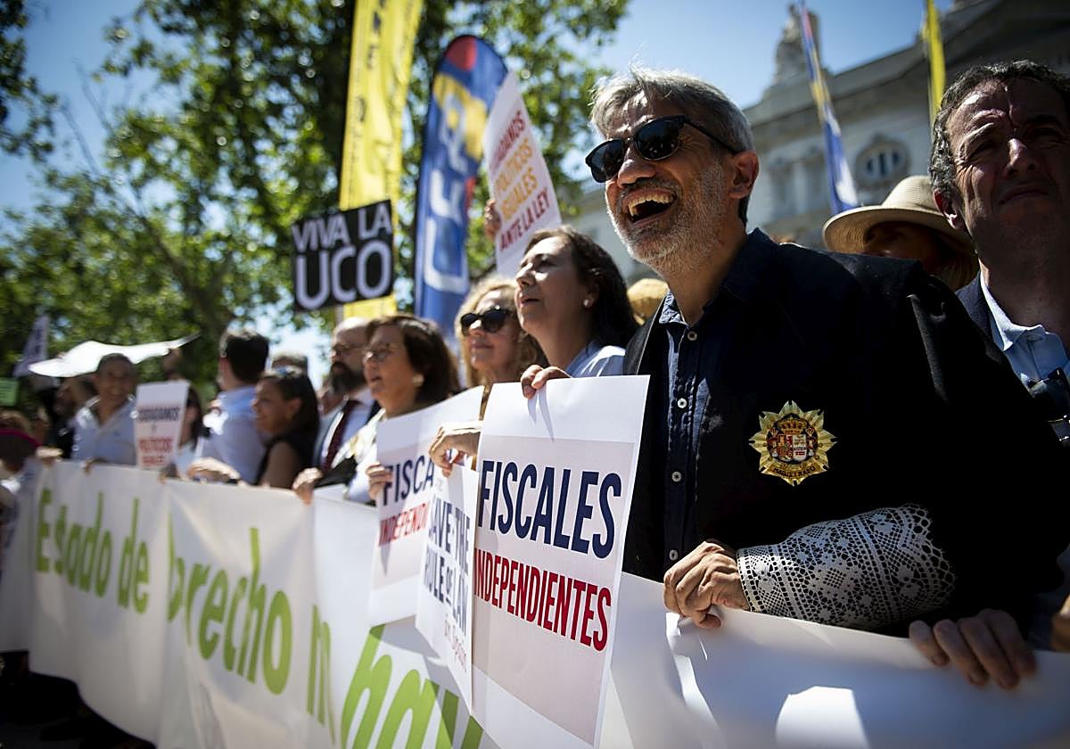 Concentración de jueces y fiscales frente al Supremo el 28 de junio.