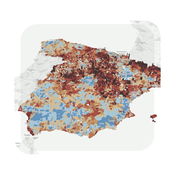 La España vaciada se llena en verano: montañas abarrotadas, guiris en la playa y población saturada